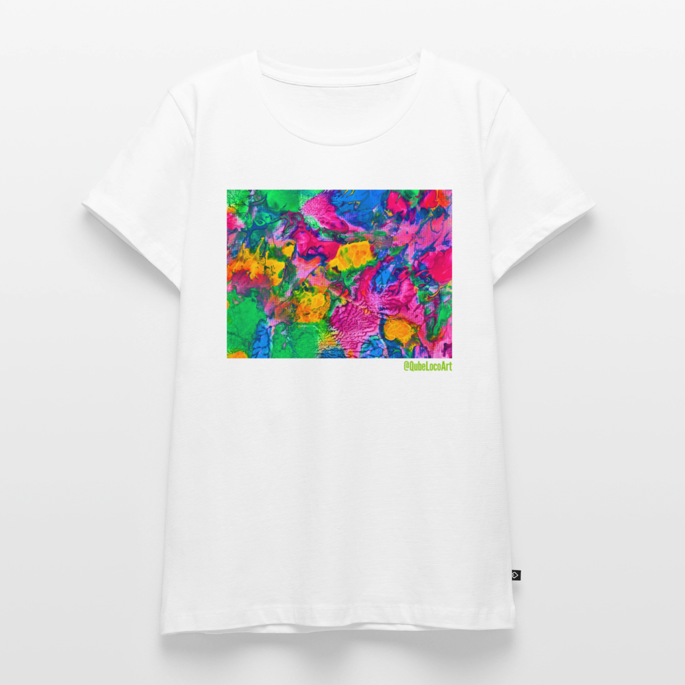 Frauen Premium T-Shirt "Chroma" - Weiß