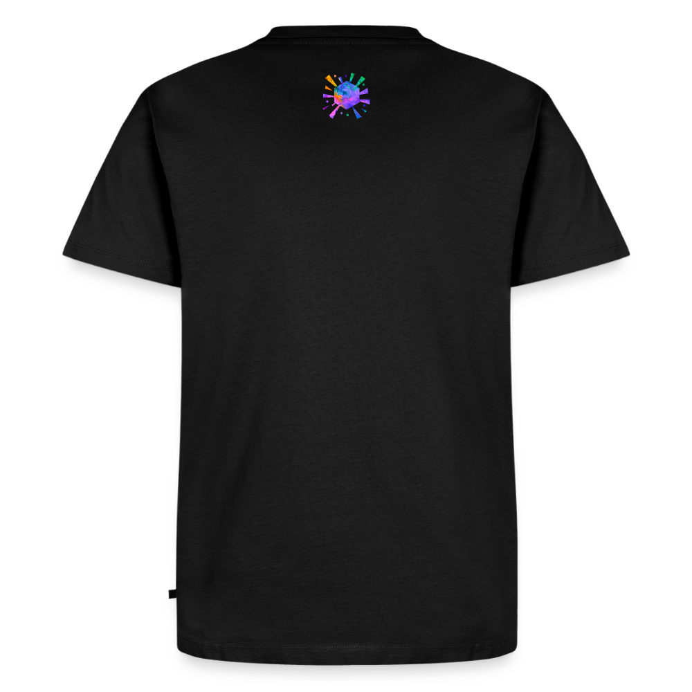 Männer Premium T-Shirt "Lotus" - Schwarz