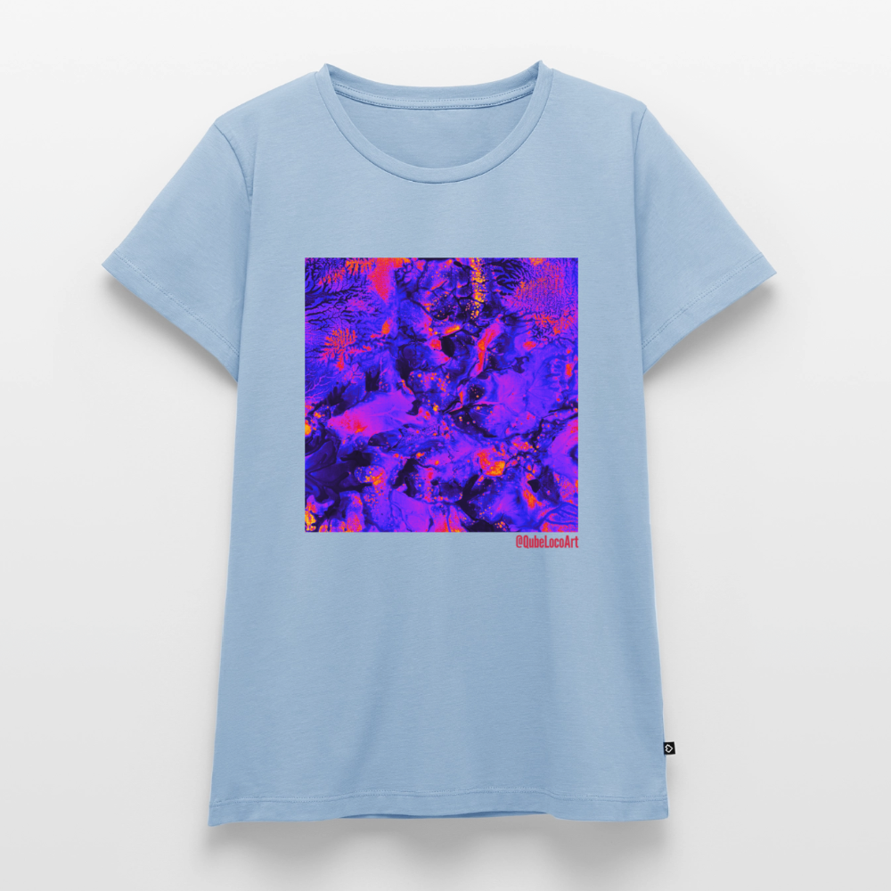 Frauen Premium T-Shirt "Tropica" - Hellblau