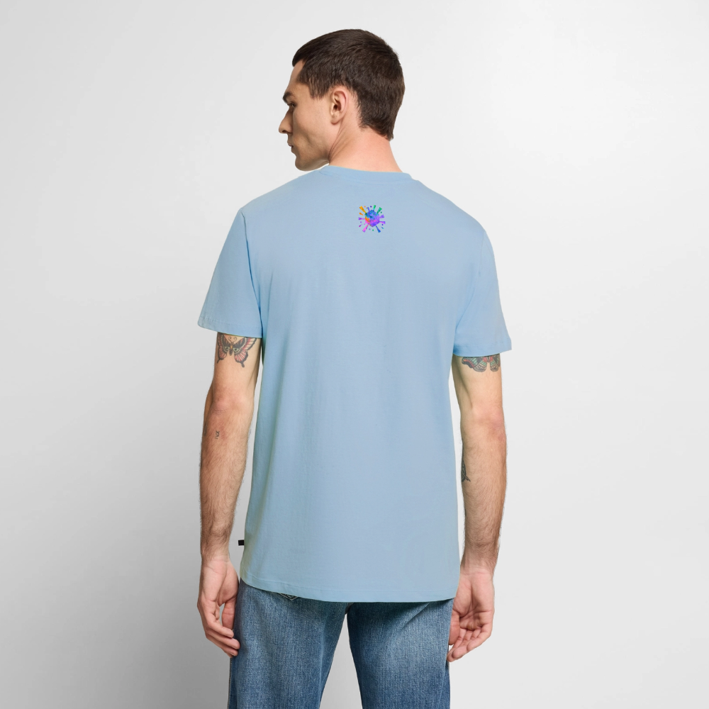 Männer Premium T-Shirt "Lotus" - Hellblau