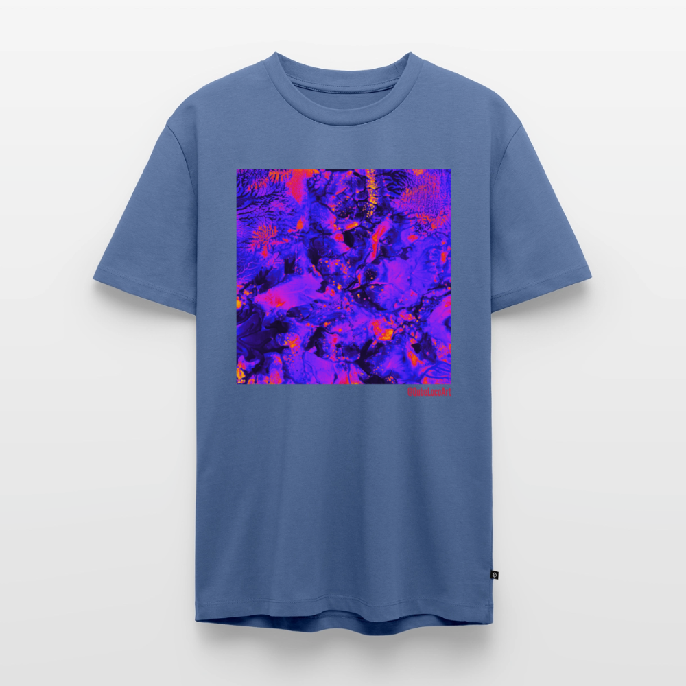 Männer Premium T-Shirt "Tropica" - Taubenblau