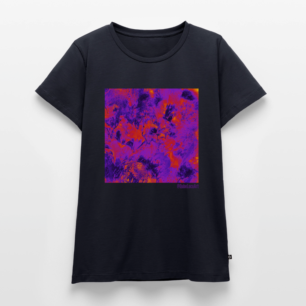 Frauen Premium T-Shirt "Ignis" - Navy
