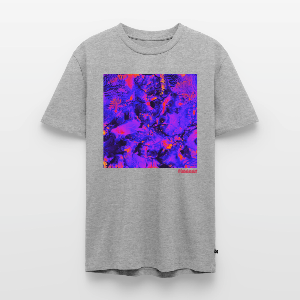 Männer Premium T-Shirt "Tropica" - Grau meliert