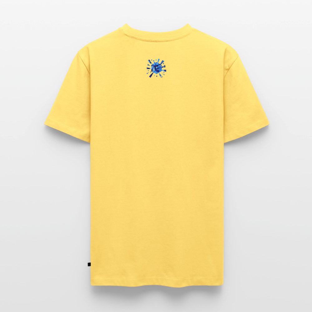 Männer Premium T-Shirt "Nexus" - Pastellgelb