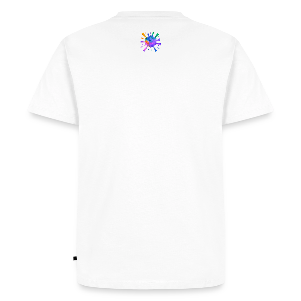 Männer Premium T-Shirt "Lotus" - Weiß