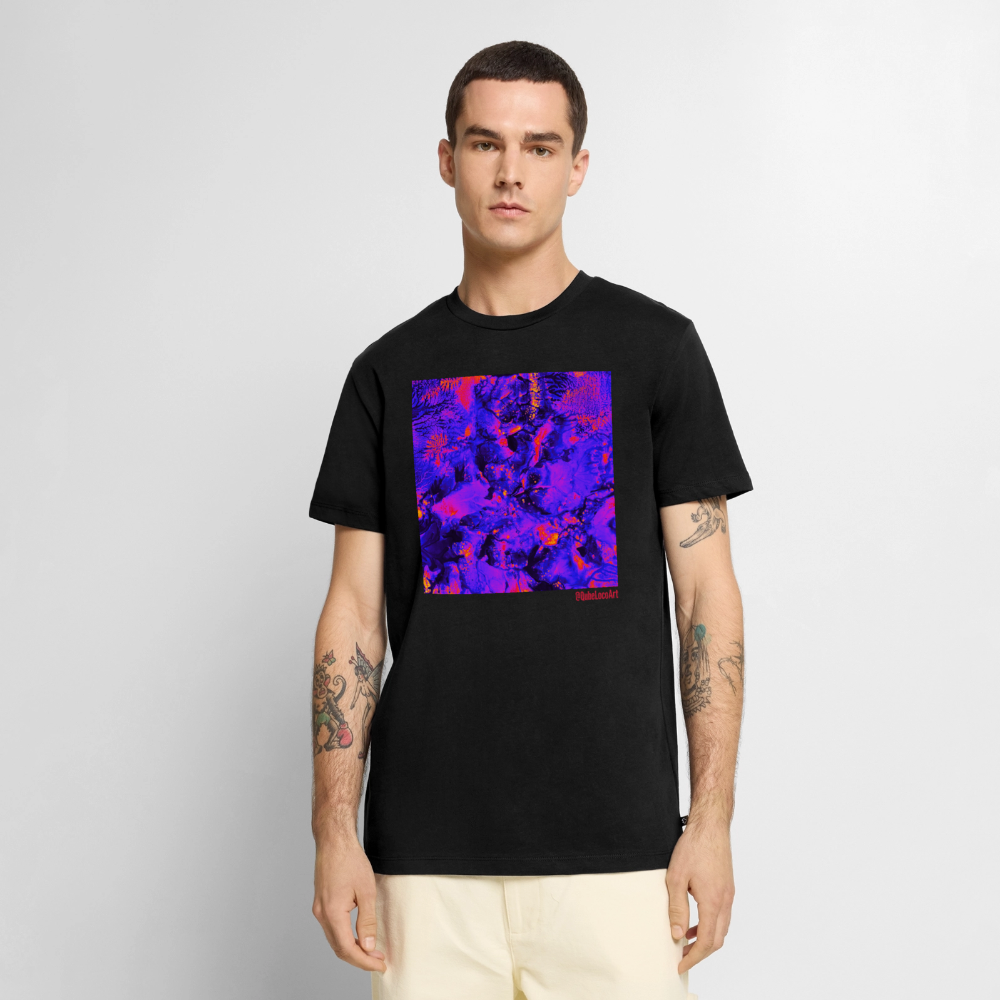 Männer Premium T-Shirt "Tropica" - Schwarz