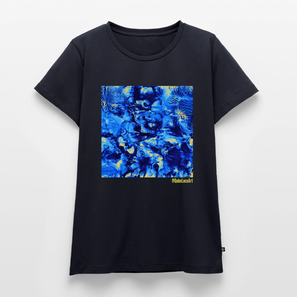 Frauen Premium T-Shirt "Nexus" - Navy
