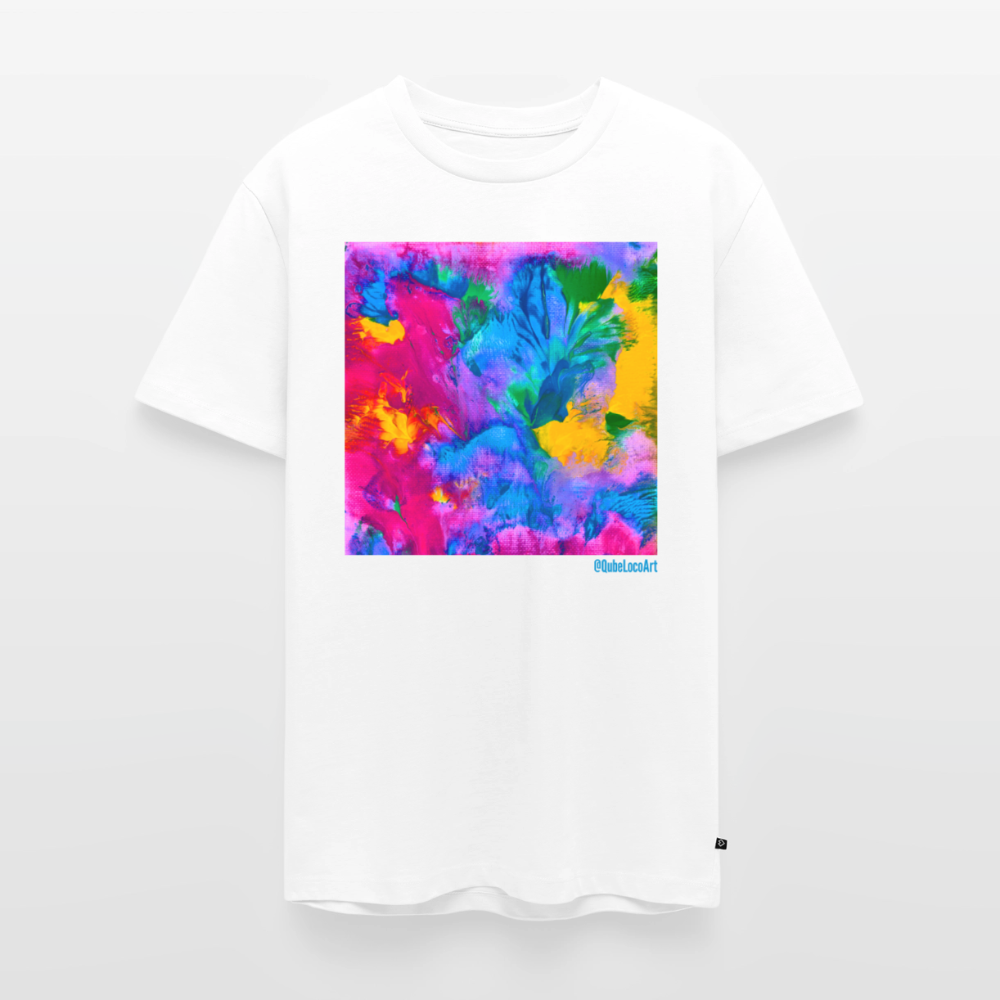 Männer Premium T-Shirt "Prisma" - Weiß