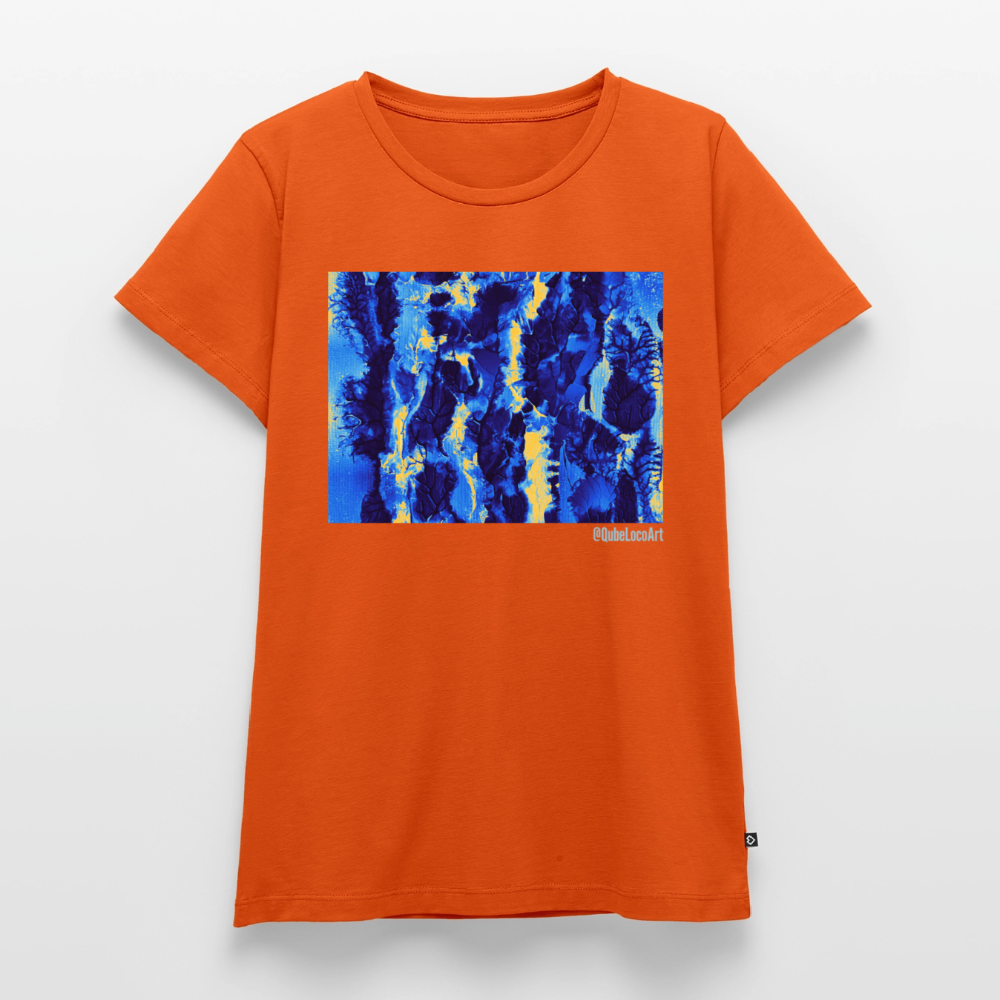 Frauen Premium T-Shirt "Electra" - Orange 