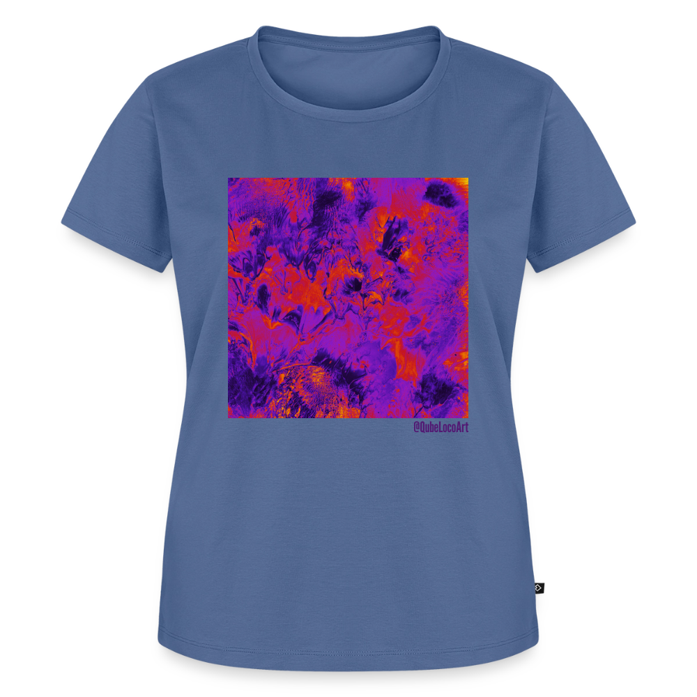 Frauen Premium T-Shirt "Ignis" - Taubenblau