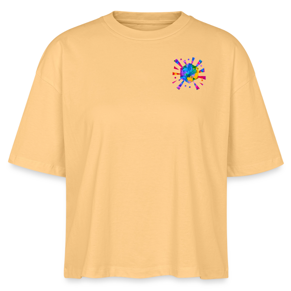 Stanley/Stella Frauen Boxy Bio-T-Shirt  | Design No. 4 - Mispel