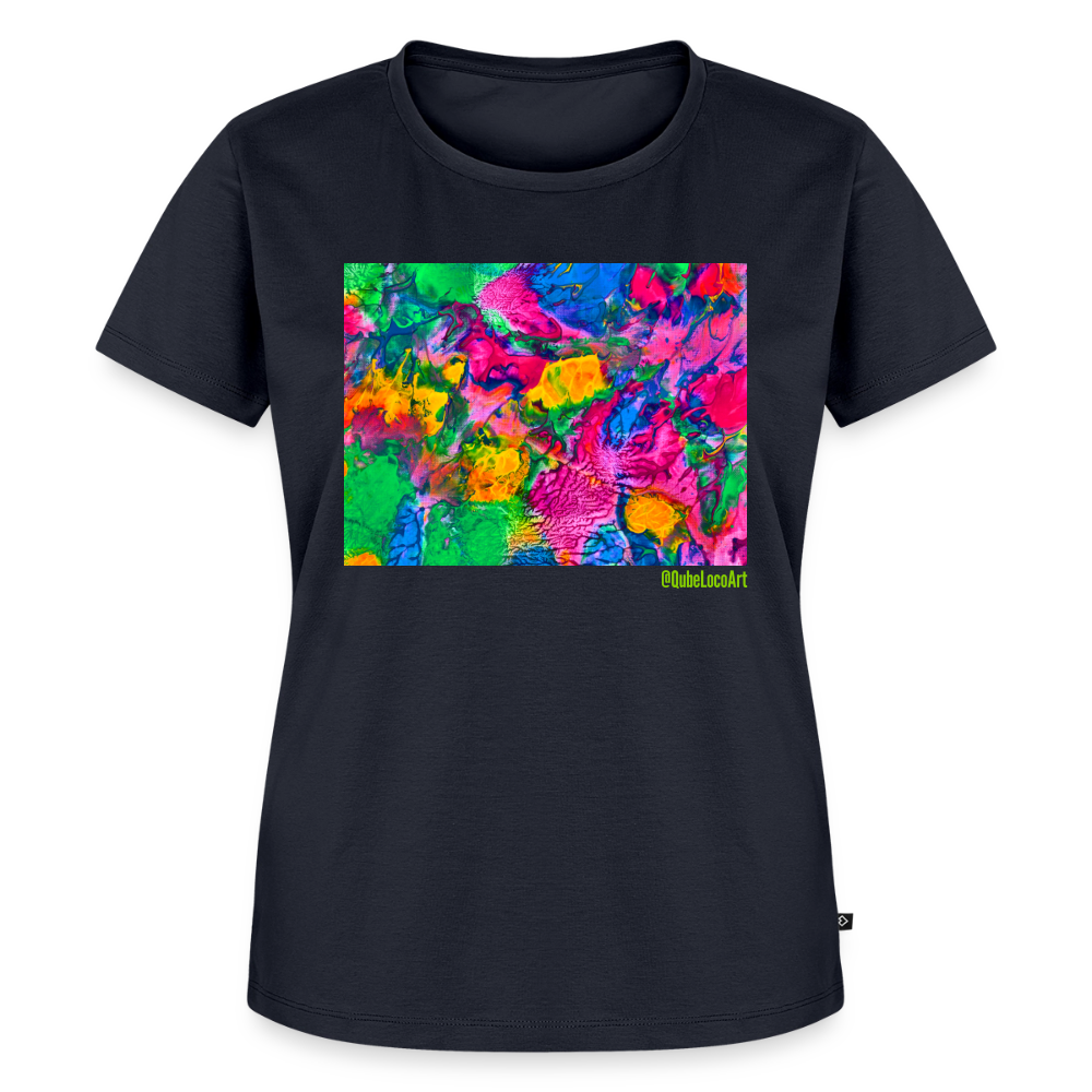 Frauen Premium T-Shirt "Chroma" - Navy