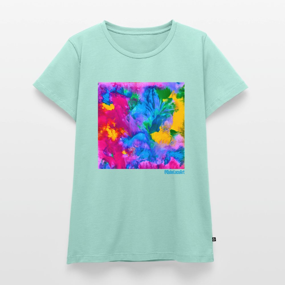 Frauen Premium T-Shirt "Prisma" - Mint 