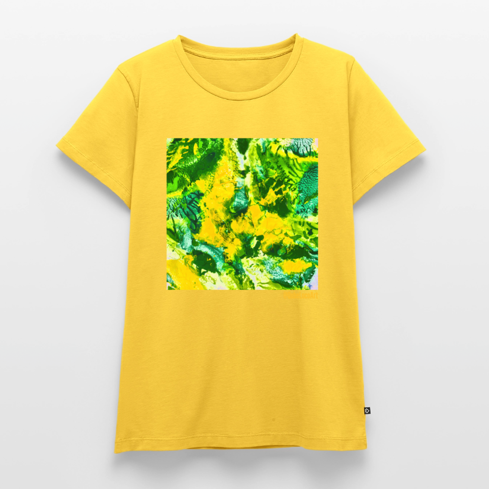 Frauen Premium T-Shirt "Silva" - Sonnengelb