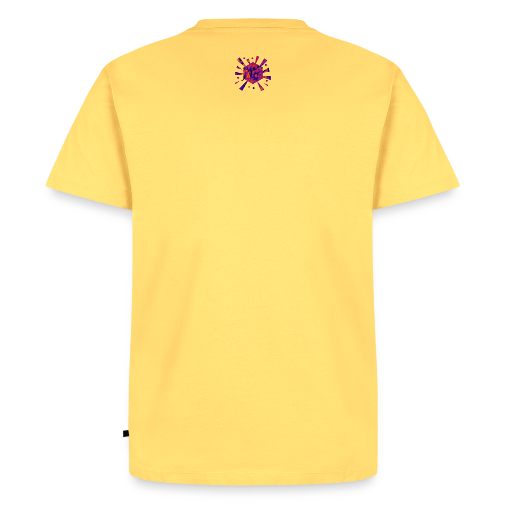 Männer Premium T-Shirt "Vortex" - Pastellgelb