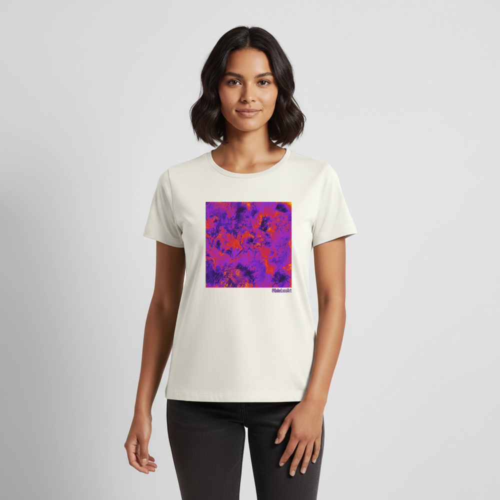 Frauen Premium T-Shirt "Ignis" - Naturweiß