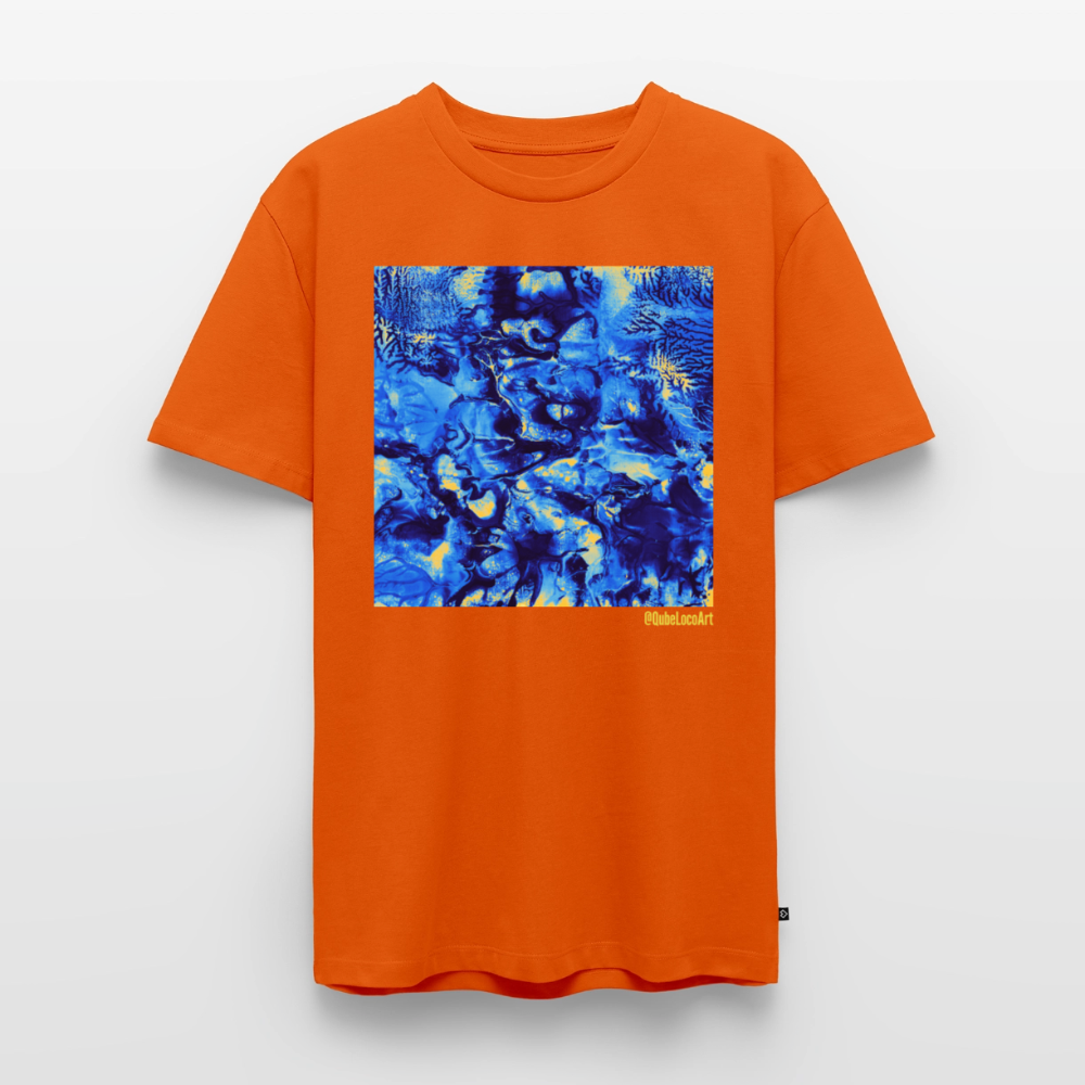 Männer Premium T-Shirt "Nexus" - Orange 
