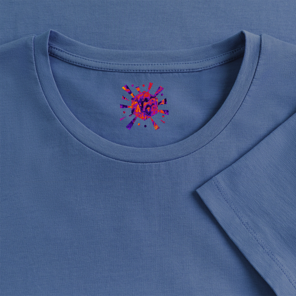 Frauen Premium T-Shirt "Vortex" - Taubenblau