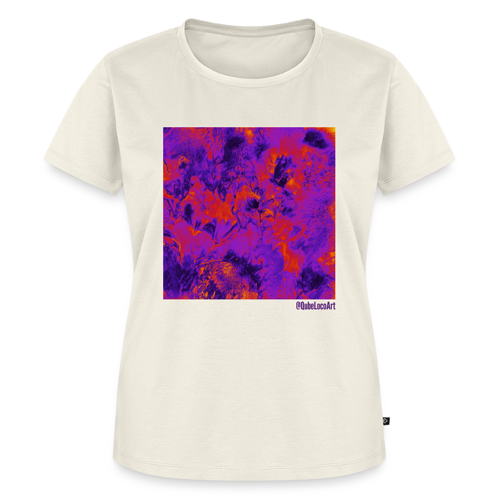 Frauen Premium T-Shirt "Ignis" - Naturweiß