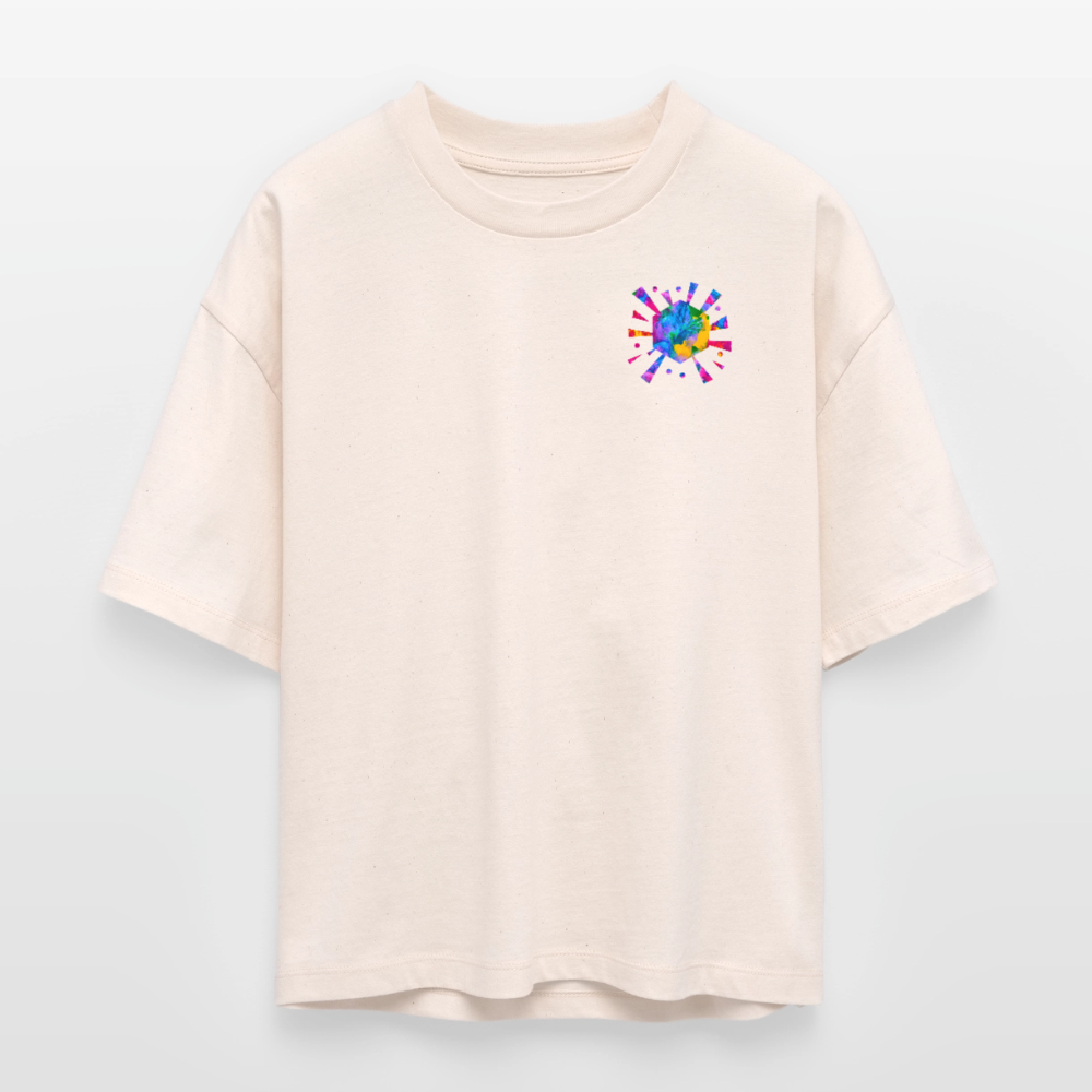Stanley/Stella Frauen Boxy Bio-T-Shirt  | Design No. 4 - Natur