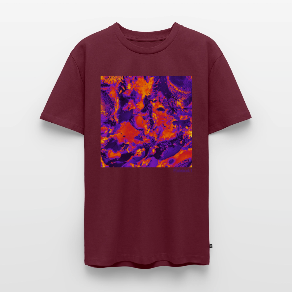 Männer Premium T-Shirt "Therma" - Burgunderrot