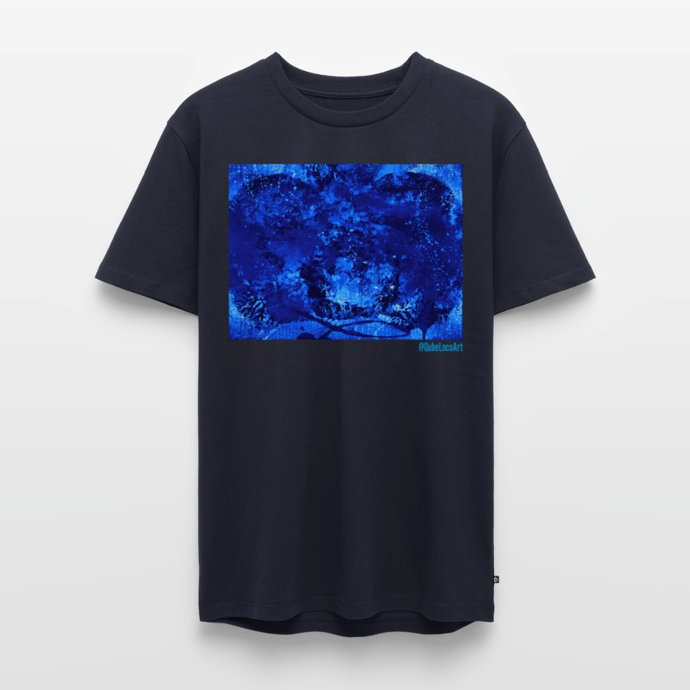 Männer Premium T-Shirt "Nebula" - Navy