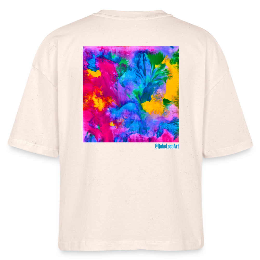 Stanley/Stella Frauen Boxy Bio-T-Shirt  | Design No. 4 - Natur