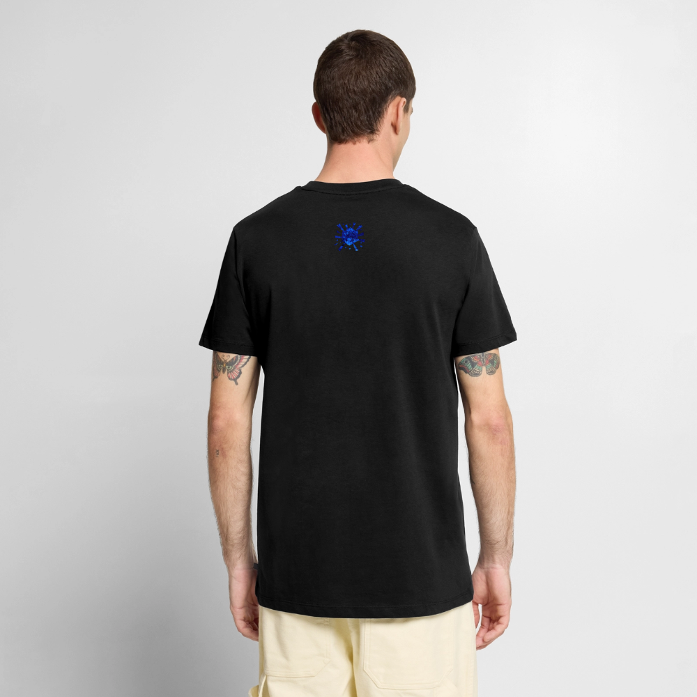 Männer Premium T-Shirt "Nebula" - Schwarz