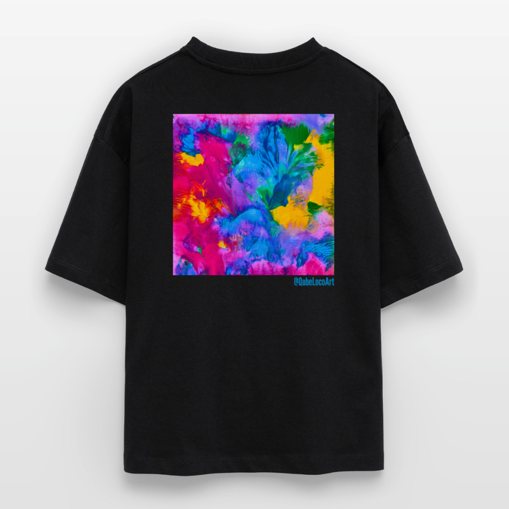 Stanley/Stella Frauen Boxy Bio-T-Shirt  | Design No. 4 - Schwarz