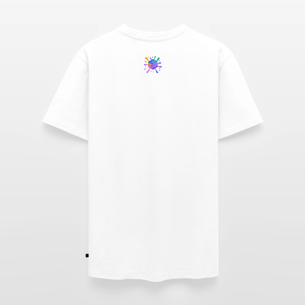 Männer Premium T-Shirt "Lotus" - Weiß