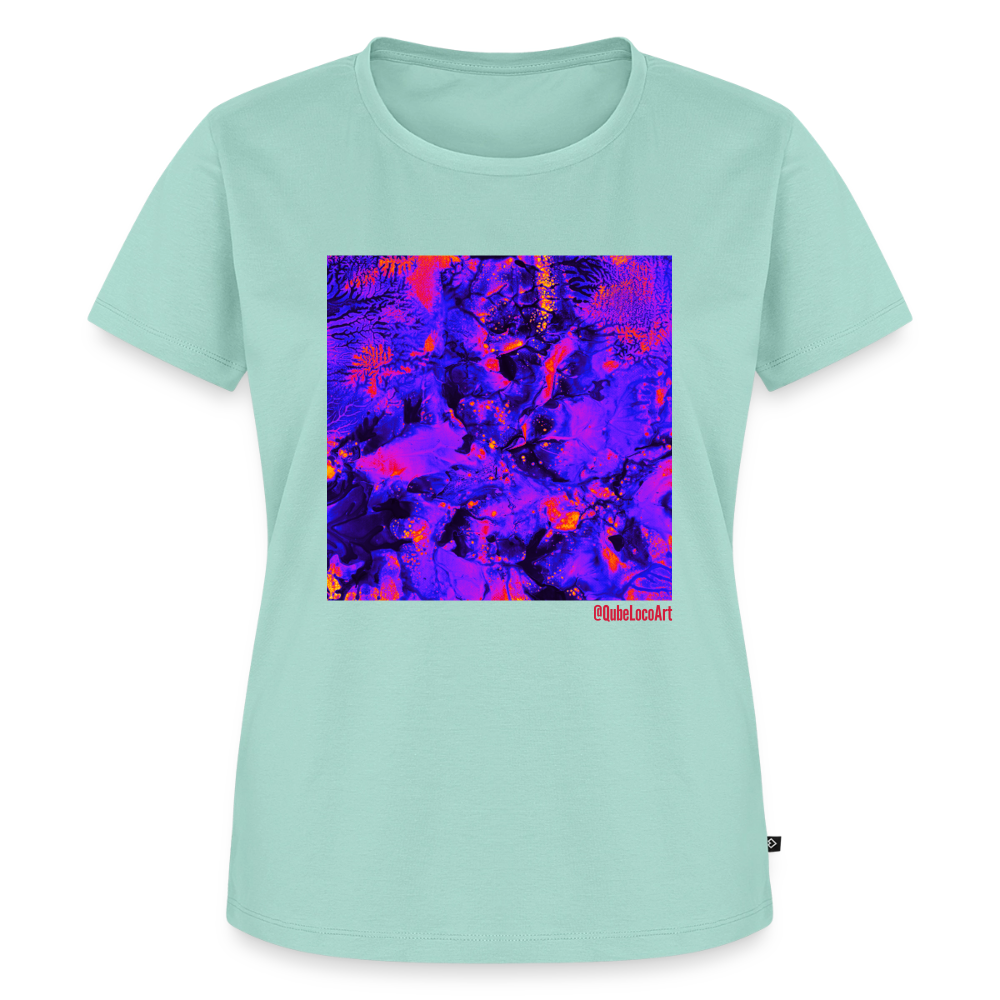 Frauen Premium T-Shirt "Tropica" - Mint 