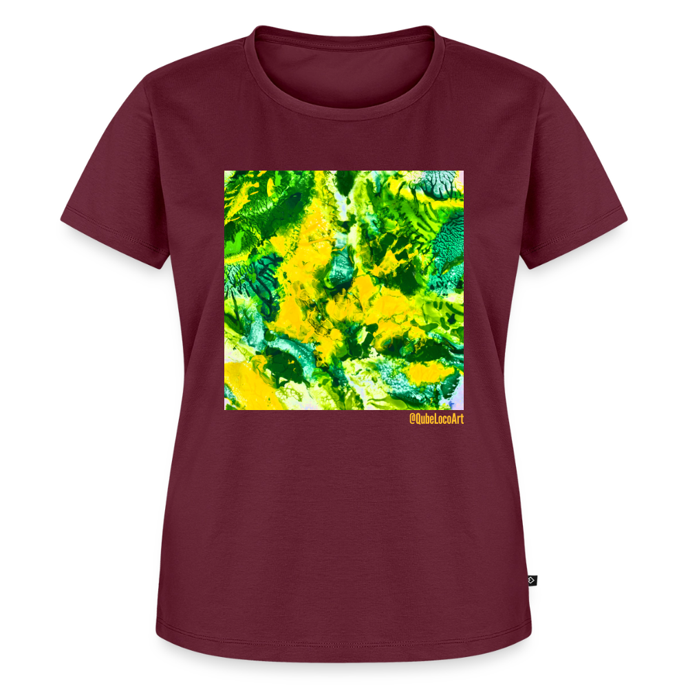 Frauen Premium T-Shirt "Silva" - Burgunderrot