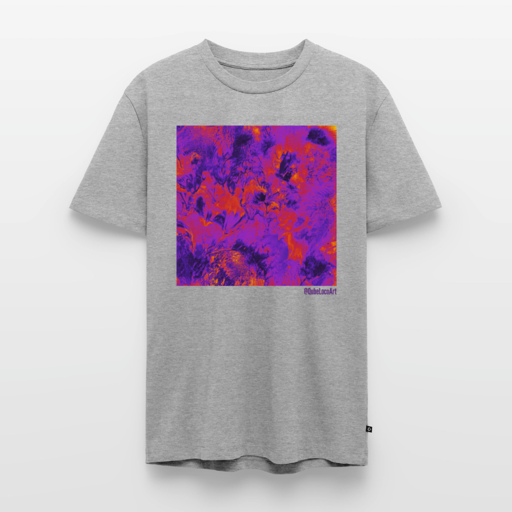 Männer Premium T-Shirt "Ignis" - Grau meliert
