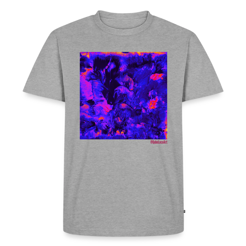 Männer Premium T-Shirt "Nova" - Grau meliert