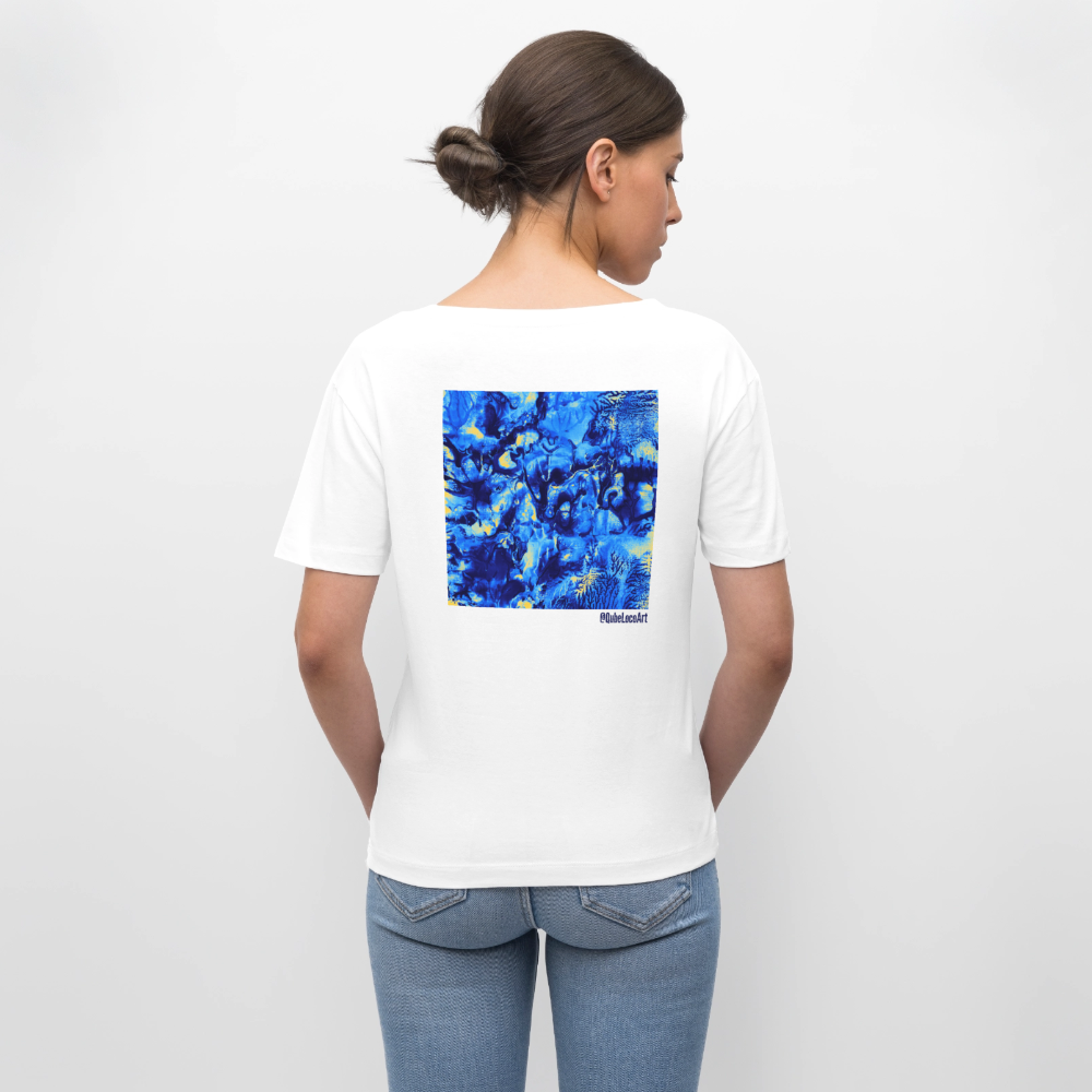 Stanley/Stella Relaxed Rundhals Frauen Bio-T-Shirt | No. 3 - Weiß