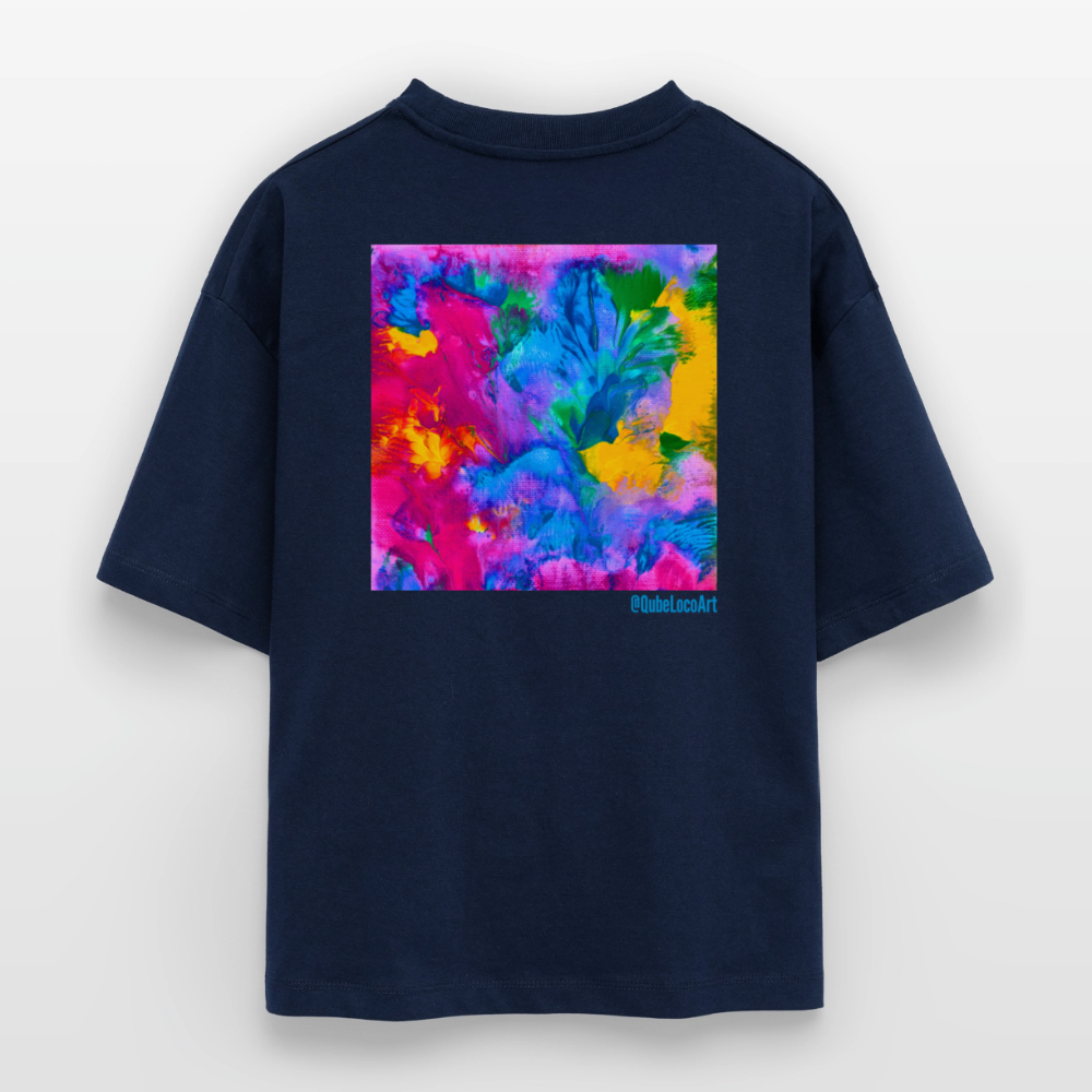 Stanley/Stella Frauen Boxy Bio-T-Shirt  | Design No. 4 - Navy