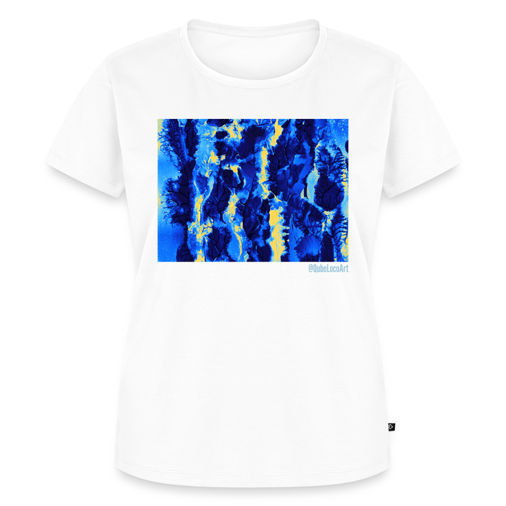 Frauen Premium T-Shirt "Electra" - Weiß