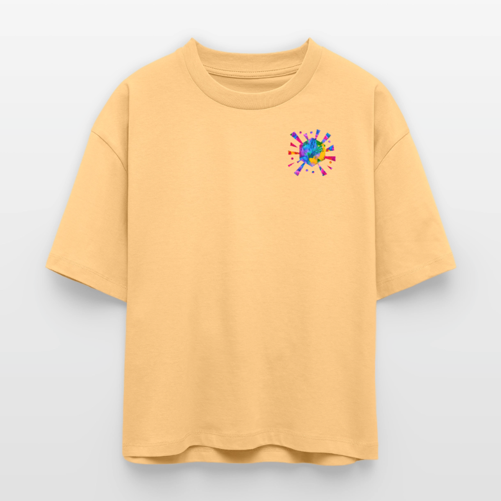 Stanley/Stella Frauen Boxy Bio-T-Shirt  | Design No. 4 - Mispel
