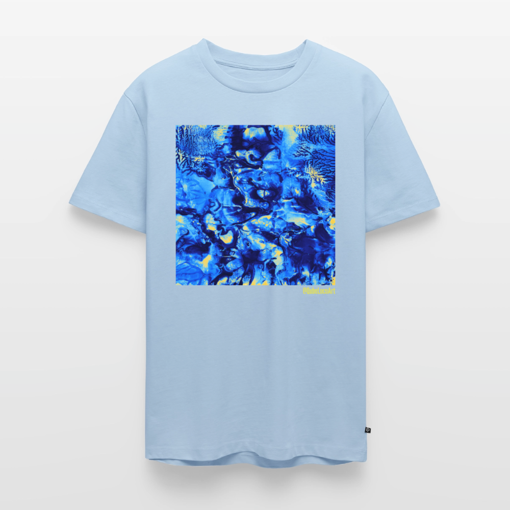 Männer Premium T-Shirt "Nexus" - Hellblau
