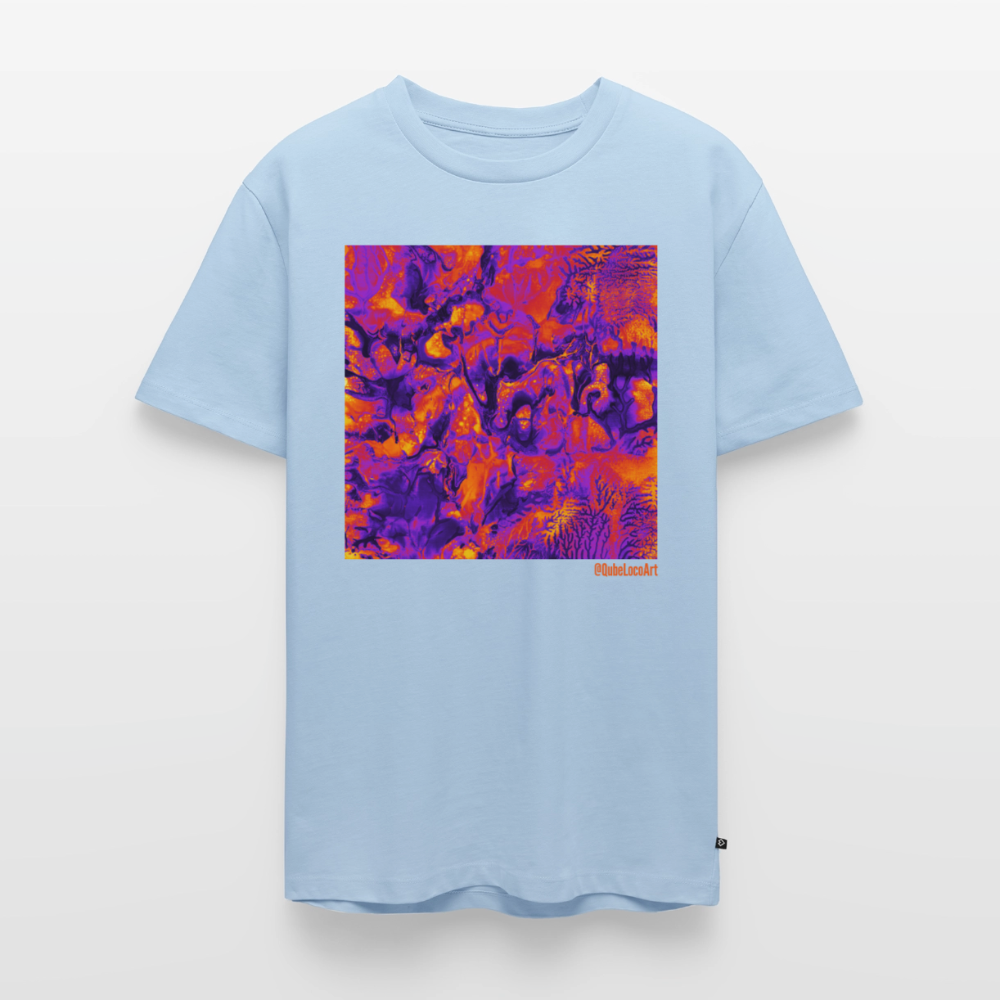 Männer Premium T-Shirt "Vortex" - Hellblau