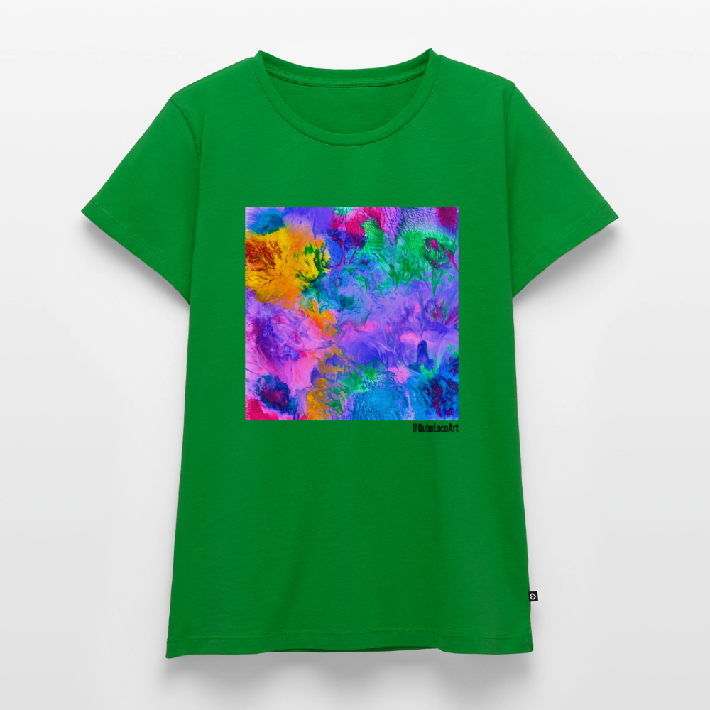 Frauen Premium T-Shirt "Lotus" - Grün