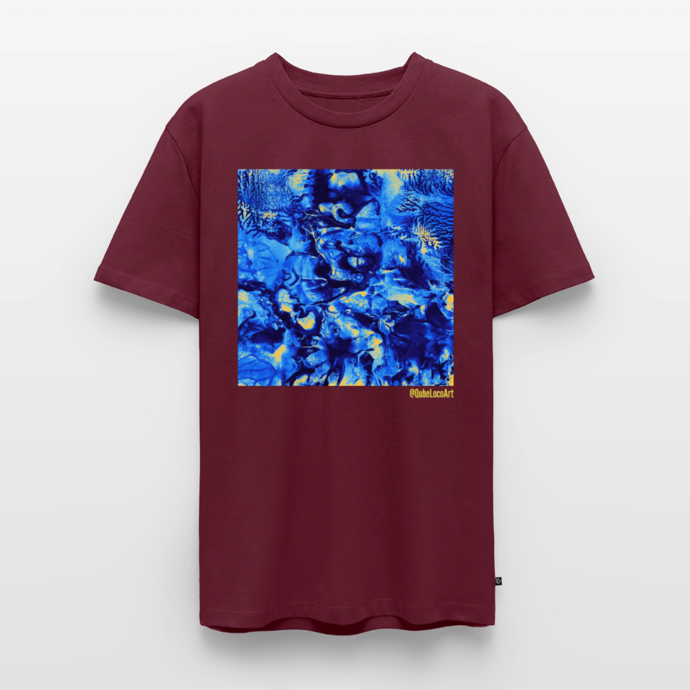 Männer Premium T-Shirt "Nexus" - Burgunderrot