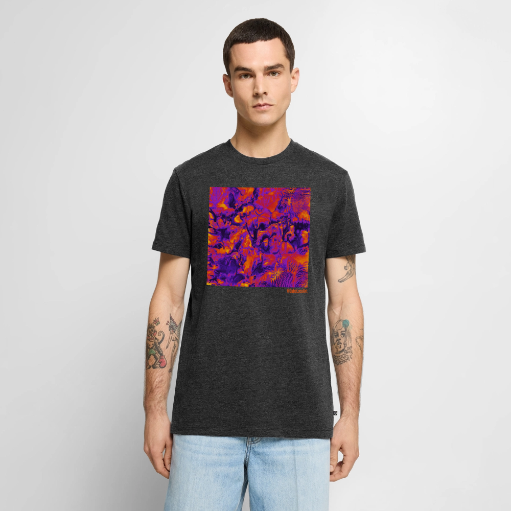 Männer Premium T-Shirt "Vortex" - Anthrazit meliert