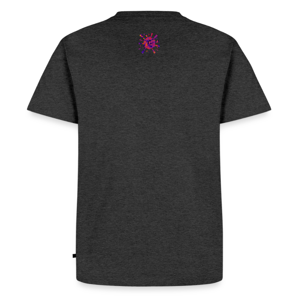 Männer Premium T-Shirt "Vortex" - Anthrazit meliert