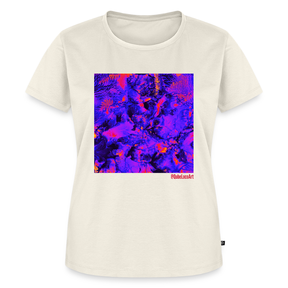 Frauen Premium T-Shirt "Tropica" - Naturweiß