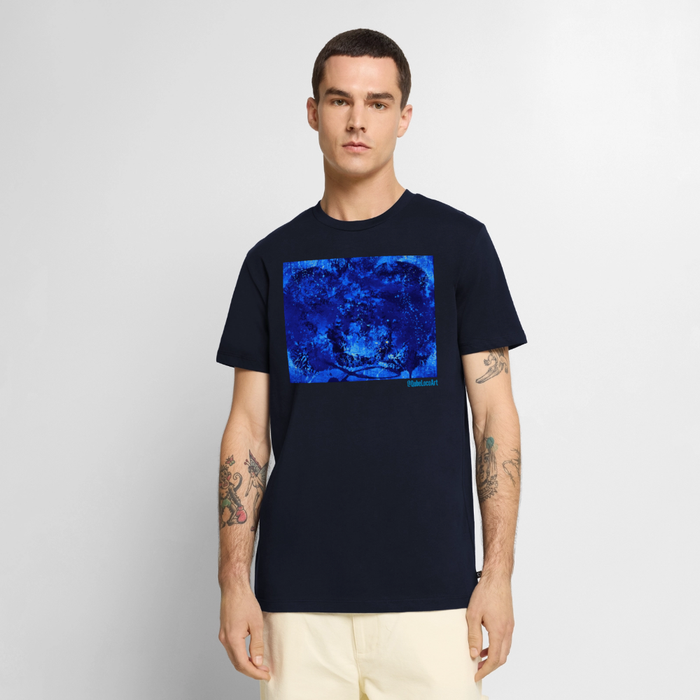 Männer Premium T-Shirt "Nebula" - Navy