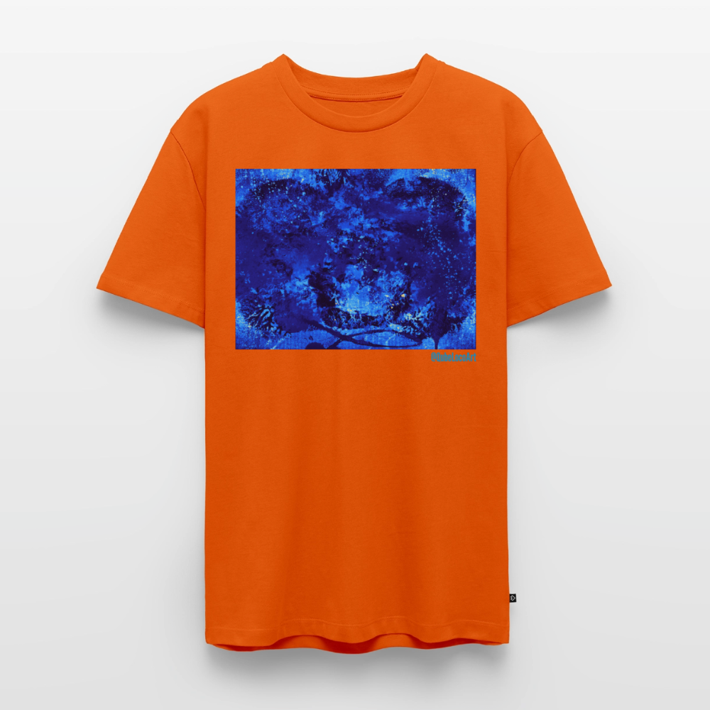 Männer Premium T-Shirt "Nebula" - Orange 