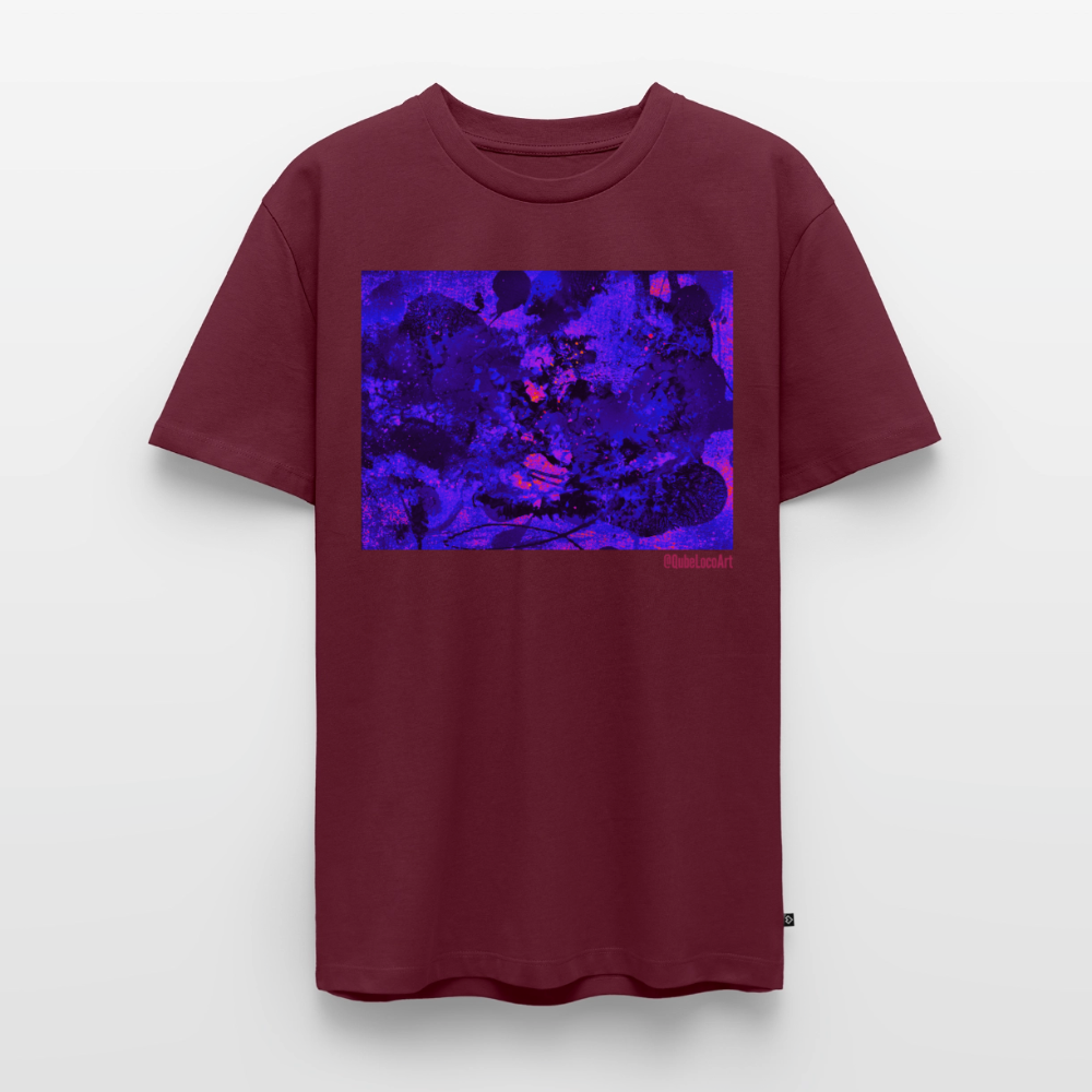 Männer Premium T-Shirt "Nympha" - Burgunderrot