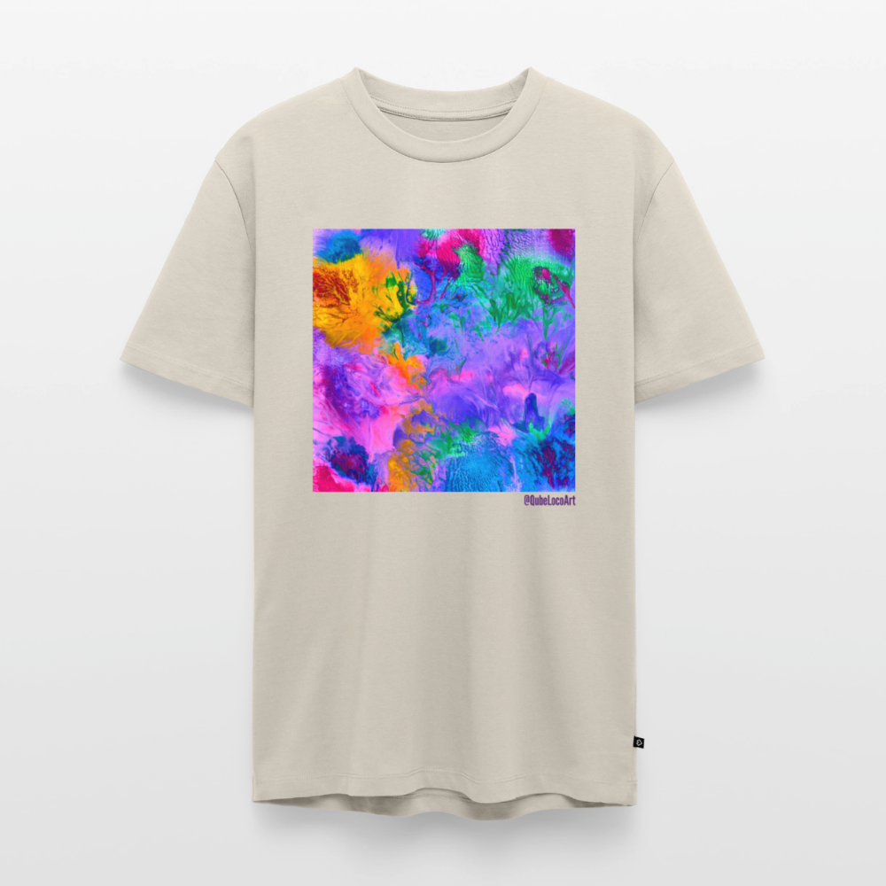 Männer Premium T-Shirt "Lotus" - Beige