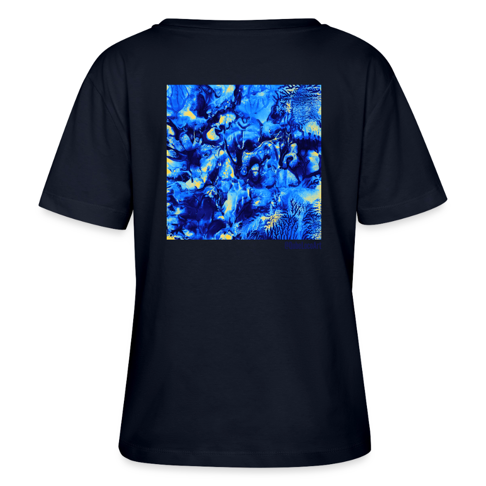 Stanley/Stella Relaxed Rundhals Frauen Bio-T-Shirt | No. 3 - Navy